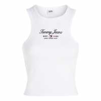 Tommy Jeans Script Logo Tank  Holiday Essentials