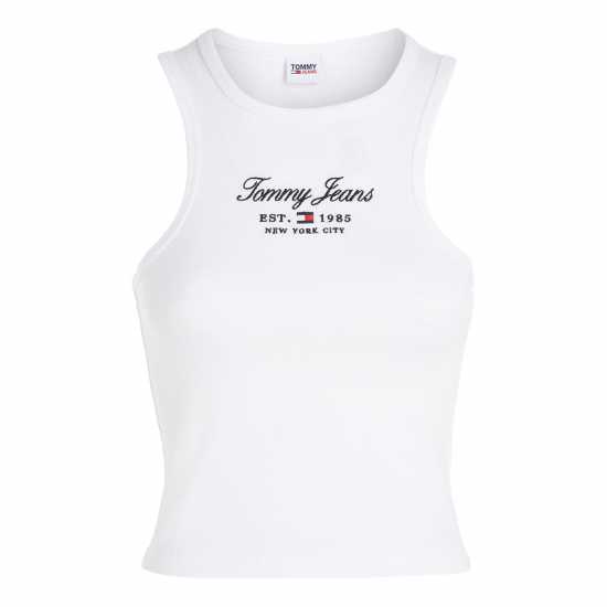 Tommy Jeans Script Logo Tank  Holiday Essentials