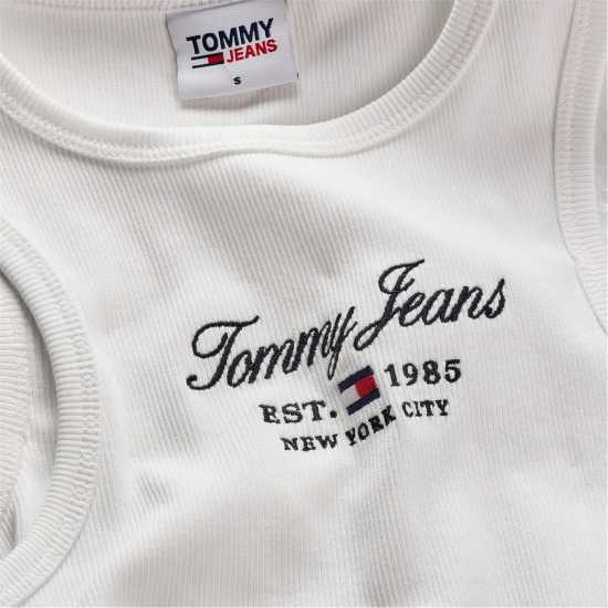 Tommy Jeans Script Logo Tank  Holiday Essentials