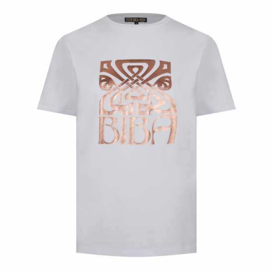 Biba Logo T-Shirt Бяло 