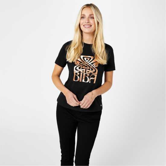 Biba Logo T-Shirt Черно 