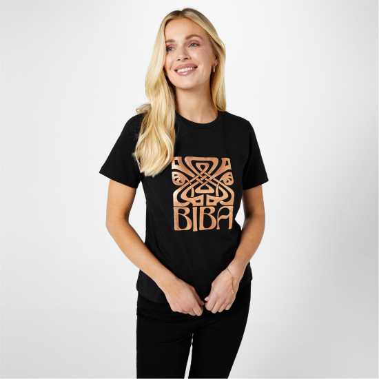 Biba Logo T-Shirt Черно 