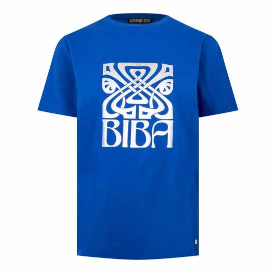 Biba Logo T-Shirt Синьо 