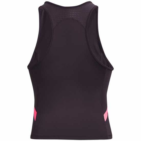 Under Armour Дамски Потник Train Seamless Mesh Tank Top Ladies Лилаво Дамски тениски с яка