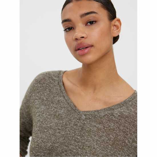 Vero Moda Brianna Three Quartersweater Ивен зелен Vero Moda