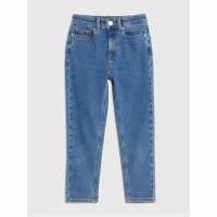 Tommy Hilfiger High Rise Tapered Jeans Juniors  