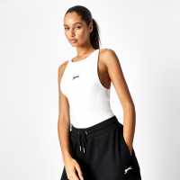 Slazenger X Sophia & Cinzia Jersey Racer Bodysuit  Дамски тениски с яка