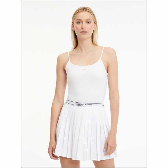 Tommy Jeans Tjw Essential Strappy Body Бяло Дамски потници