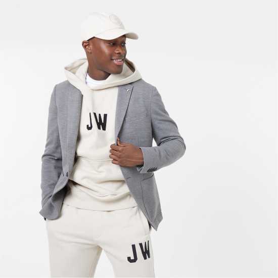 Jack Wills Jersey Blazer Сиво Мъжки грейки