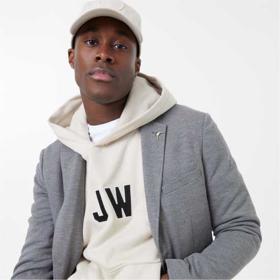 Jack Wills Jersey Blazer Сиво Мъжки грейки