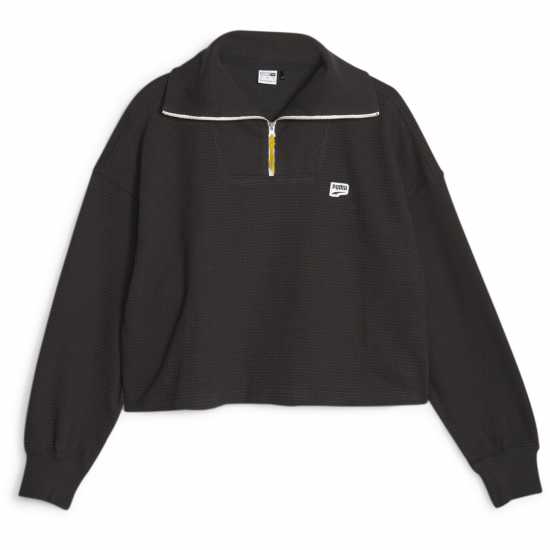 Puma Half-Zip Crew Черно Пума 