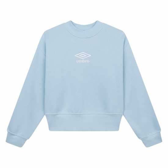 Umbro Boxy Sweatshirt Women's Англ Фалс / Бял Дамски пуловери