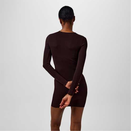 Jack Wills Cut Out Ribbed Mini Dress  Дамски пуловери и жилетки