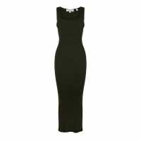 Jack Wills Square Neck Ribbed Maxi Dress  Дамски пуловери и жилетки