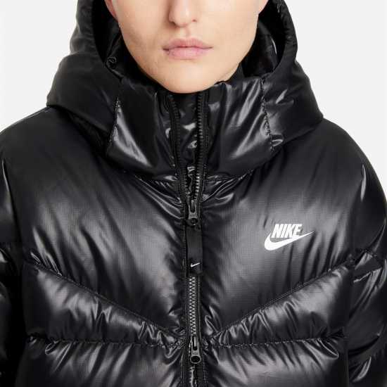 Nike Sportswear Therma-FIT City Series Women's Parka ЧЕРНО/БЯЛО Дамски грейки