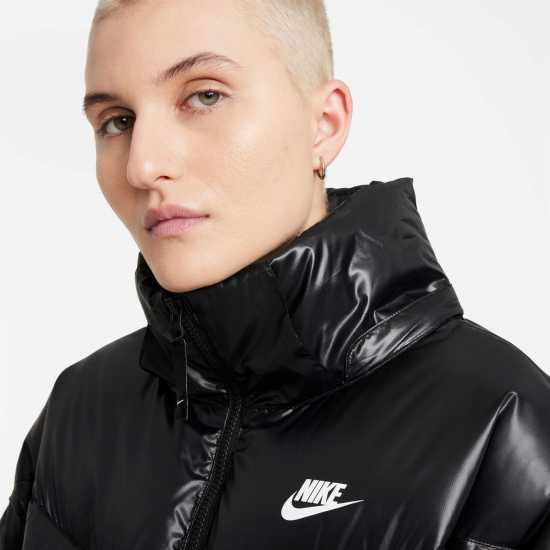 Nike Sportswear Therma-FIT City Series Women's Parka ЧЕРНО/БЯЛО Дамски грейки