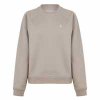 Jack Wills Astbury Raglan Crew Sweatshirt Камък 