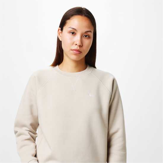 Jack Wills Astbury Raglan Crew Sweatshirt Камък 