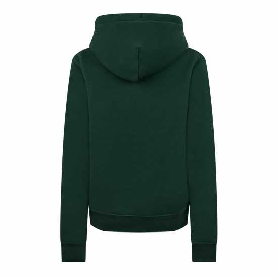 Jack Wills Hunston Graphic Logo Hoodie Тъмно зелено 