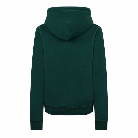 Jack Wills Hunston Graphic Logo Hoodie Тъмно зелено 