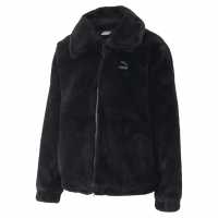 Puma Яке Изкуствена Кожа Classics Faux Fur Jacket Черно 