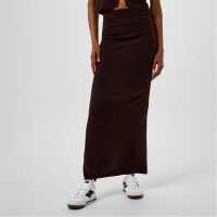 Jack Wills Maxi Knit Skirt Ld44  