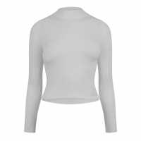 Jack Wills Rib Turtlenck Top Ld44  Дамски тениски с яка