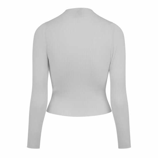 Jack Wills Rib Turtlenck Top Ld44  Дамски тениски с яка