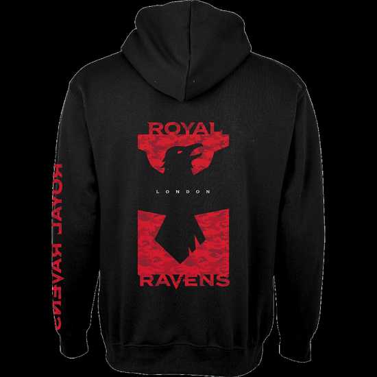 London Royal Ravens Royal Ravens Congress Hoodie  Мъжки суитчъри и блузи с качулки