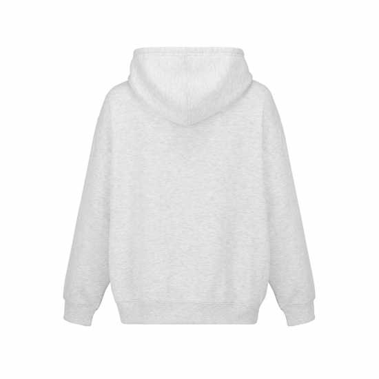 Slazenger Large Logo Hood Сиво/Бордово 