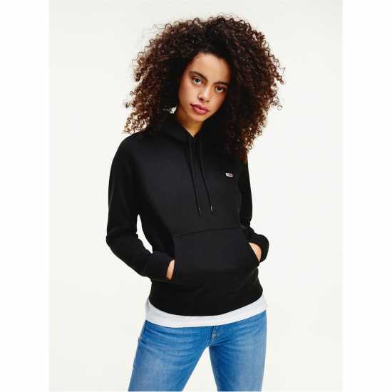 Tommy Jeans Fleece Hoodie Черно 