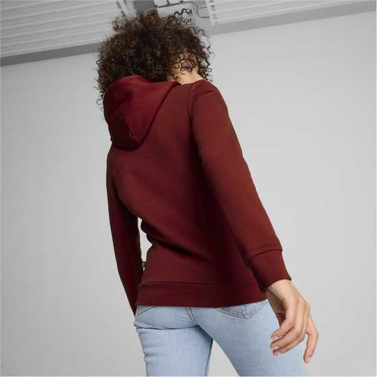 Puma Logo Ladies Hoody Intense Red Дамски суичъри и блузи с качулки