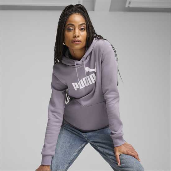 Sale Puma Logo Ladies Hoody Apricot Blus Дамски суичъри и блузи с качулки