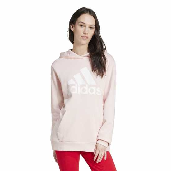 Adidas Badge Of Sport Hoodie Ladies Розово 