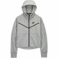 Nike Sportswear Tech Fleece Windrunner Women's Full-Zip Hoodie Dk Grey Heather 