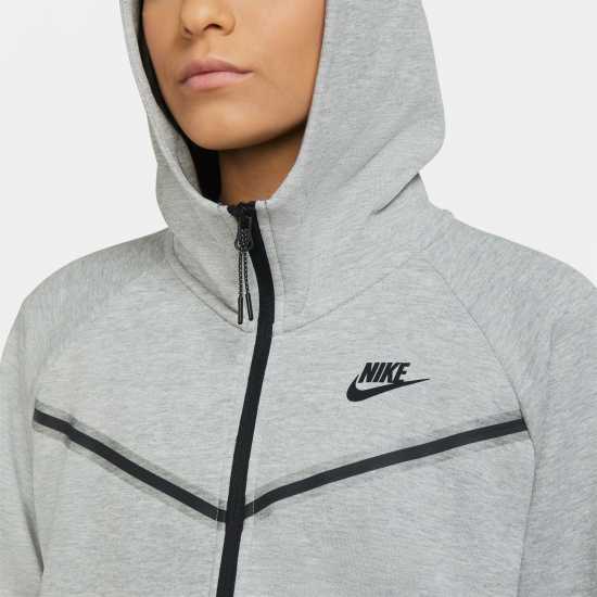 Nike Sportswear Tech Fleece Windrunner Women's Full-Zip Hoodie Dk Grey Heather 