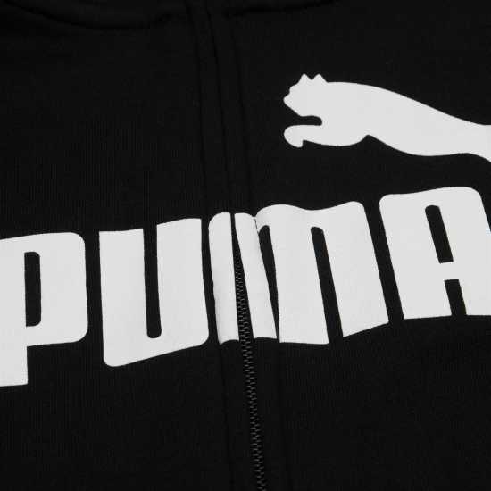 Puma No1 Logo Hoodie Ladies Черно/Бяло Дамски суичъри и блузи с качулки