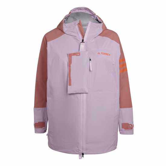 Adidas Дамско Яке Terrex Xploric Rain.rdy Hiking Jacket Womens БлилилВонред Дамски грейки