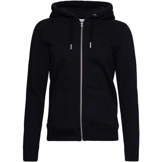 Superdry Embroidered Logo Hoodie Черно 02A 