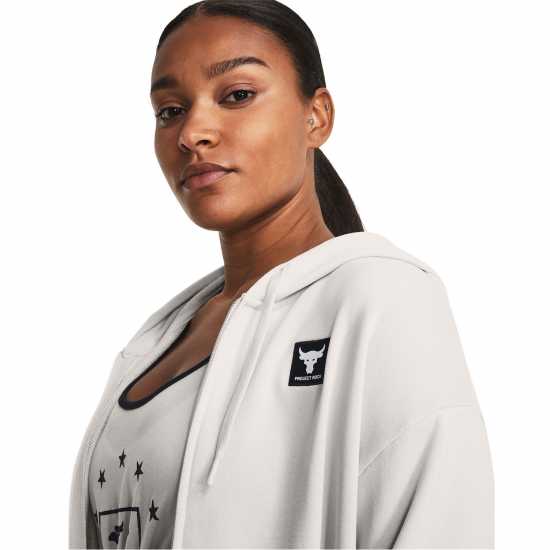 Under Armour Armour Pjt Rck Hw Terry Fz Os Hoody Womens  Дамски суичъри и блузи с качулки