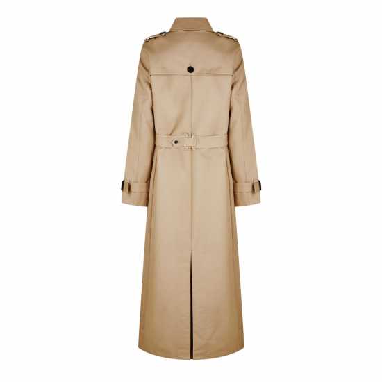 Jack Wills Long Meryl Trench Ld51  Дамски якета с пух