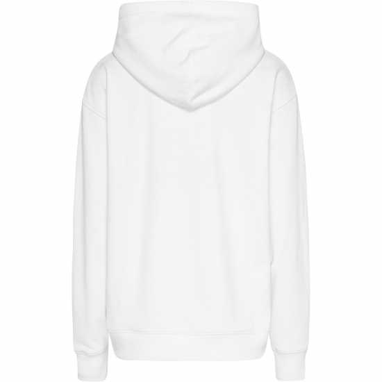 Tommy Jeans Relax Essential Logo Hoodie Бяло 