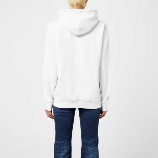 Tommy Jeans Relax Essential Logo Hoodie Бяло 