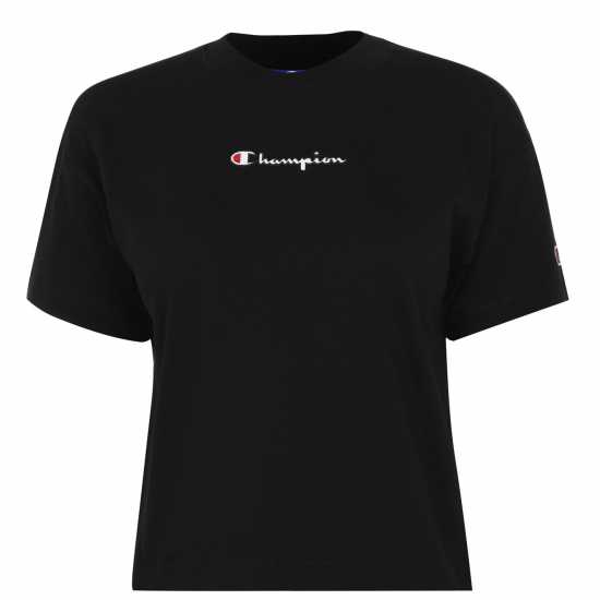 Тениска Champion Script T Shirt NBK Дамски тениски с яка