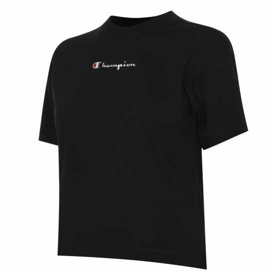 Тениска Champion Script T Shirt NBK Дамски тениски с яка