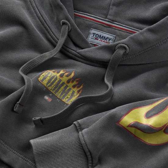 Tommy Jeans Flame Cropped Hoodie  