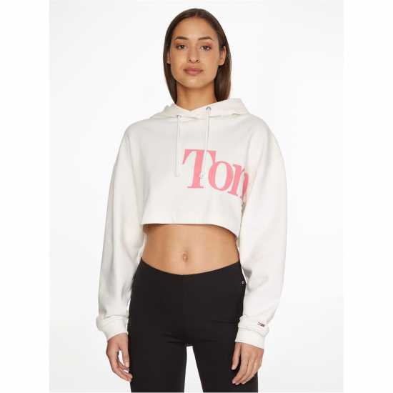 Tommy Jeans Tjw Super Crop Bold Tommy Hoodie  