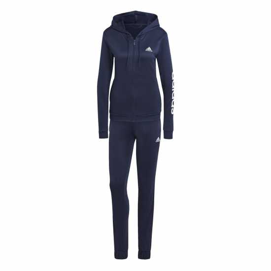 Adidas Linear Tracksuit Womens Легендарна чернина Дамски спортни екипи