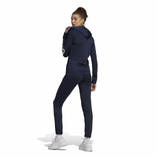 Adidas Linear Tracksuit Womens Легендарна чернина Дамски спортни екипи