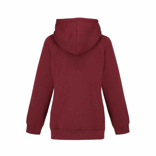 Slazenger Fitted Full Zip Hoodie Womens Бордово 